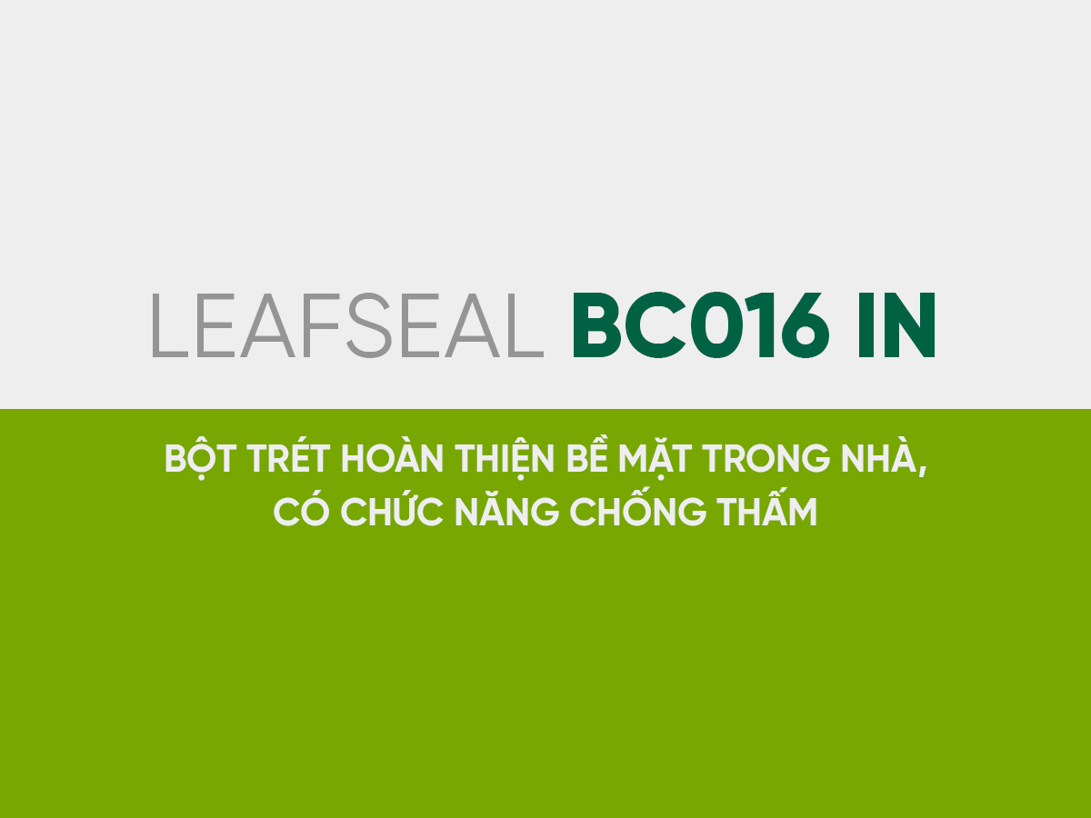 LeafSeal BC016 IN